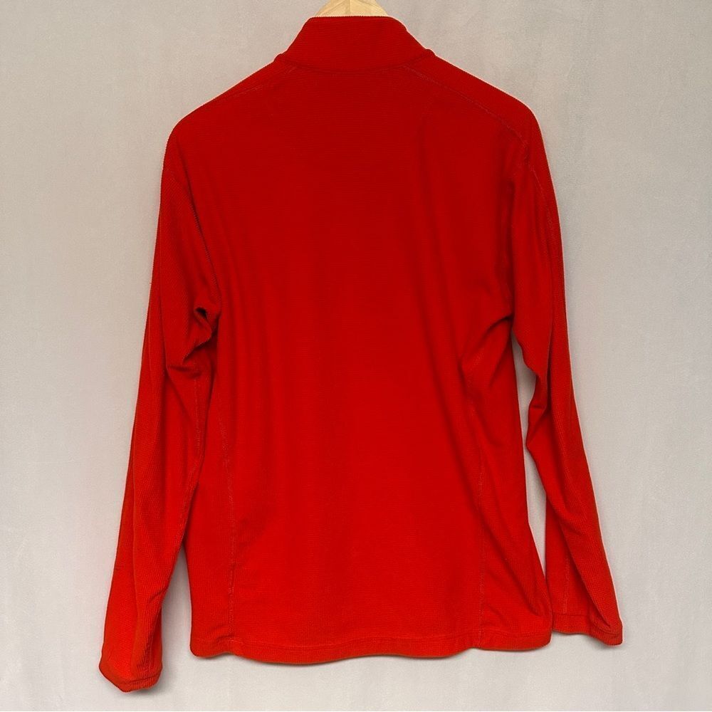 Orange Arc'teryx Polartec Half Zip Performance Microfleece - Men's Large - Picture 9 of 9